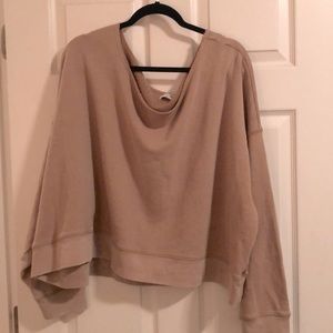 Aerie cropped sweatshirt